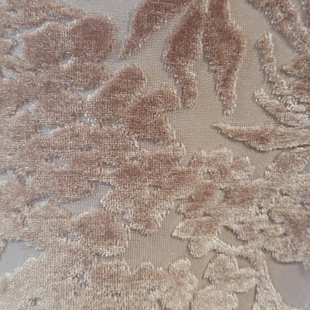 Pink Crushed Velvet Top 2XL, Short Sleeves, Comfy - Picture 3 of 8